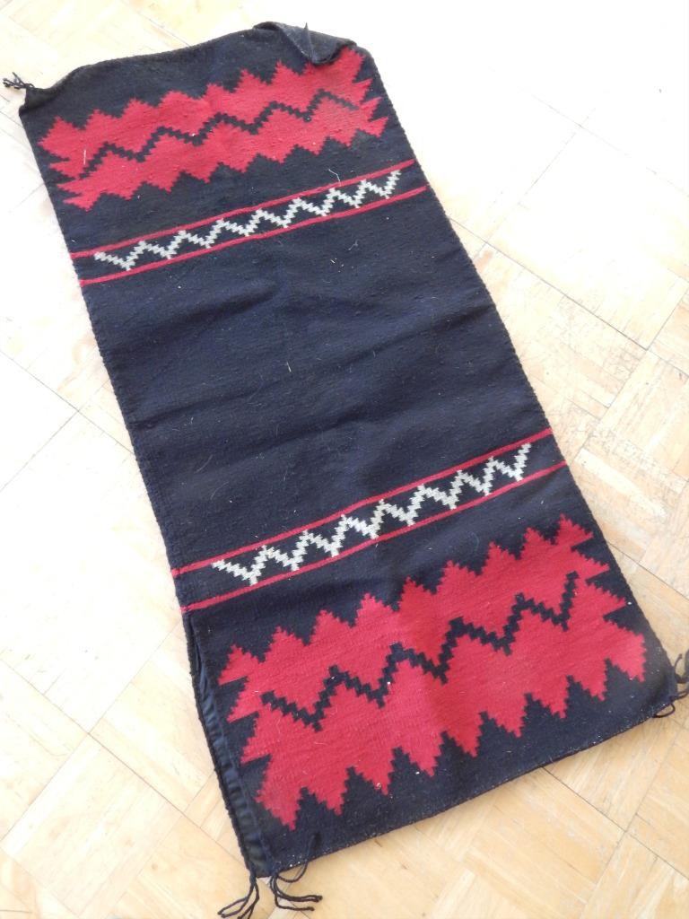 RARE 2 FIND ANTIQUE VINTAGE NAVAJO WOMEN’S DRESS 2 PANEL BI’IL WEAVING / RUG