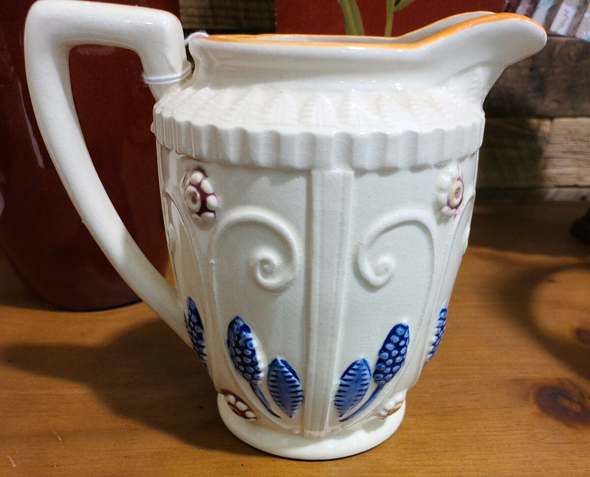 Antique Japanese Ceramic Pitcher
