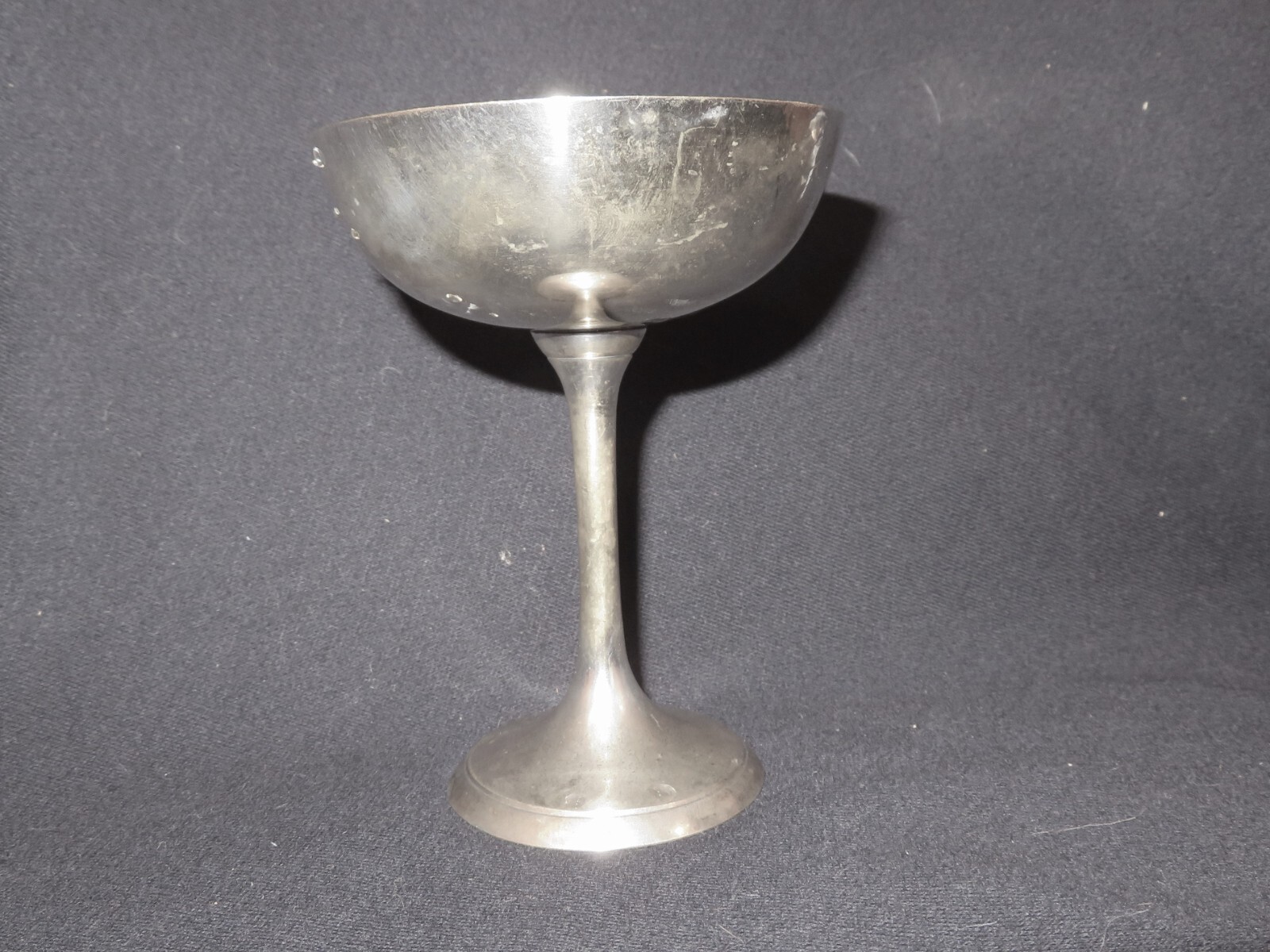 EPNS Vintage silverplate wine/champagne glass