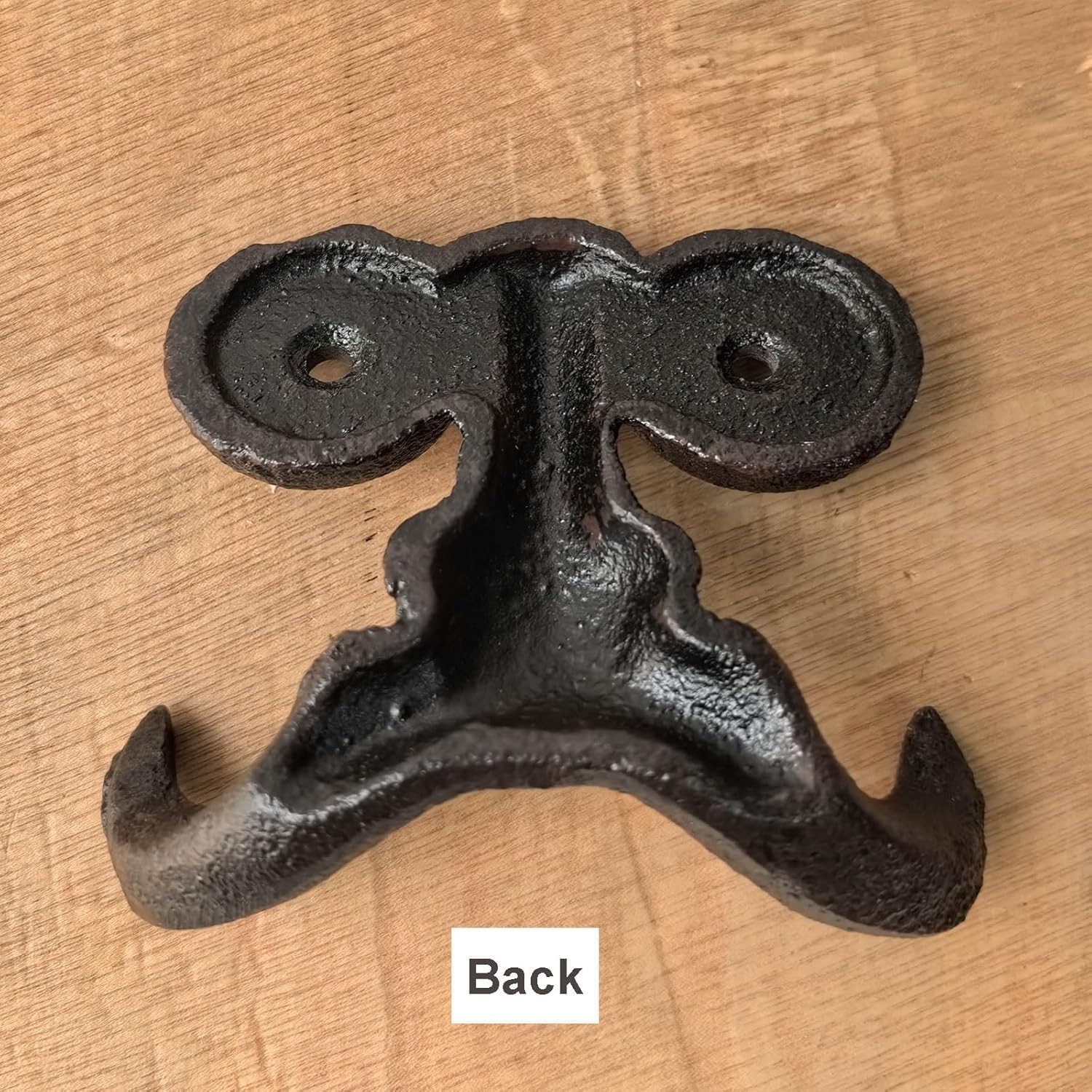 Cast Iron Hook, Heavy Duty Vintage Cast Iron Hook for Hanging, Art Decorative An