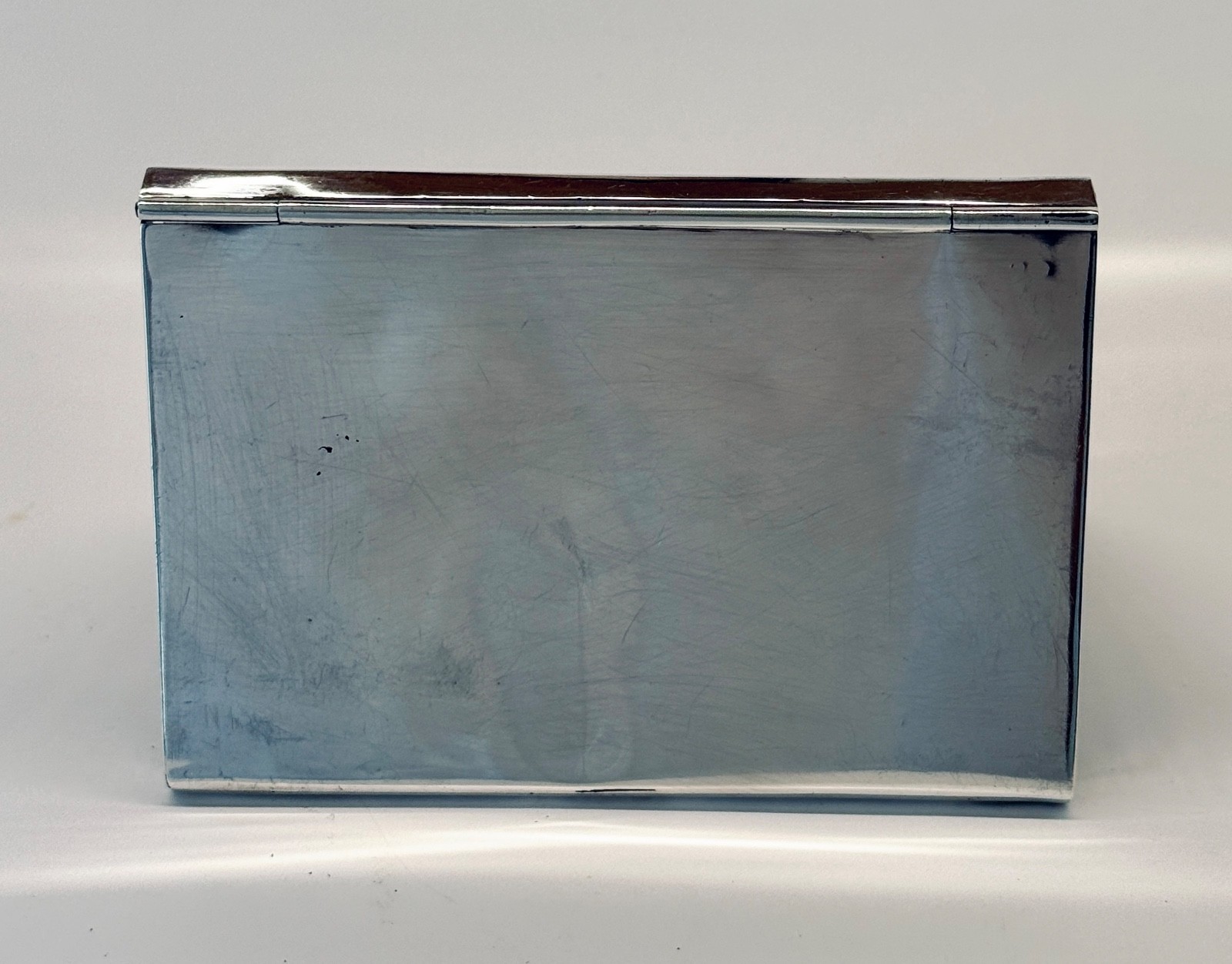 Sterling Silver Business Card Case, 1991, Tiffany style, 68g