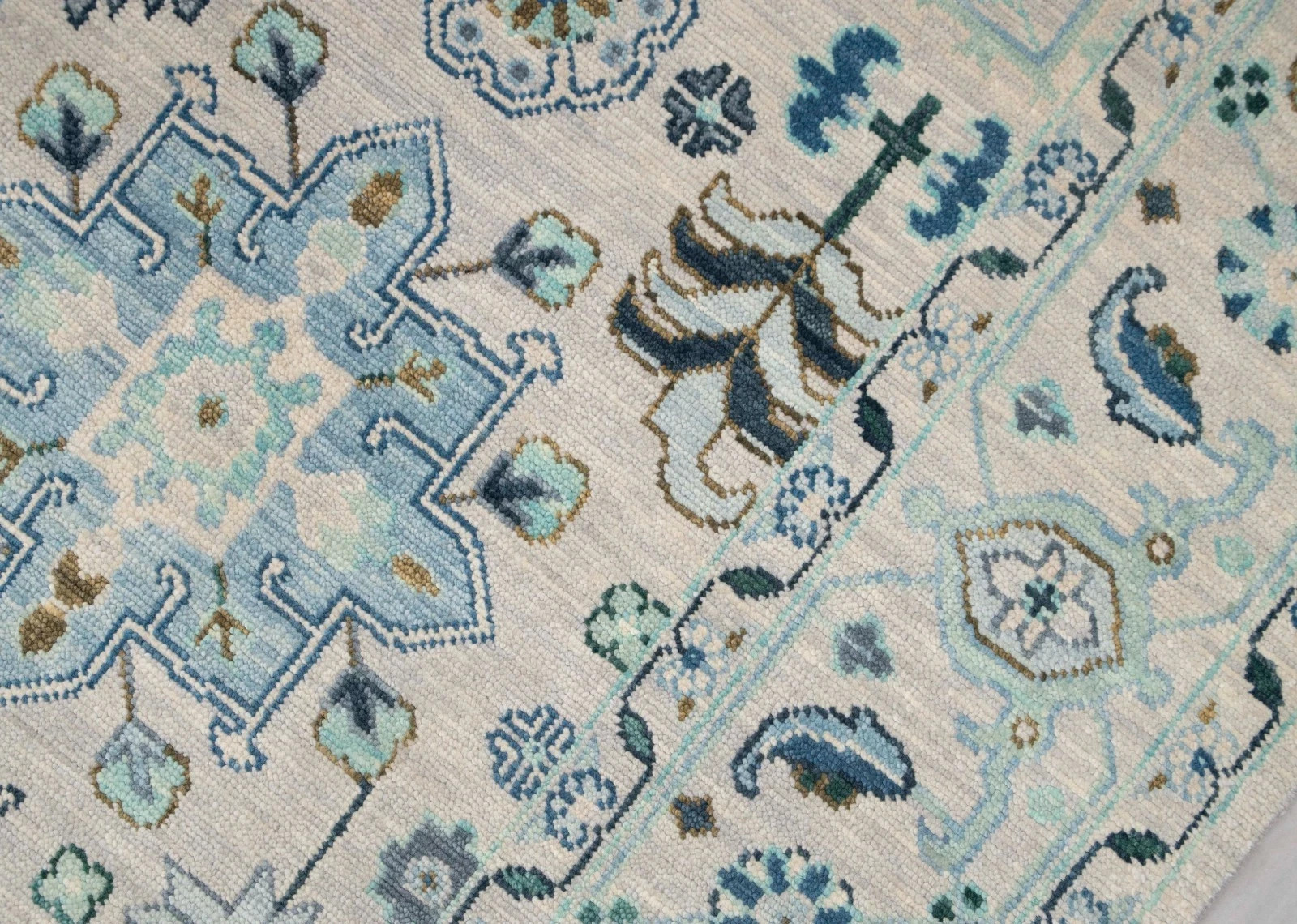 Turkish Oushak Hand Knotted Wool Rugs 5×8 6×9 8×10 9×12 10×14 12×15 ft Area Rugs