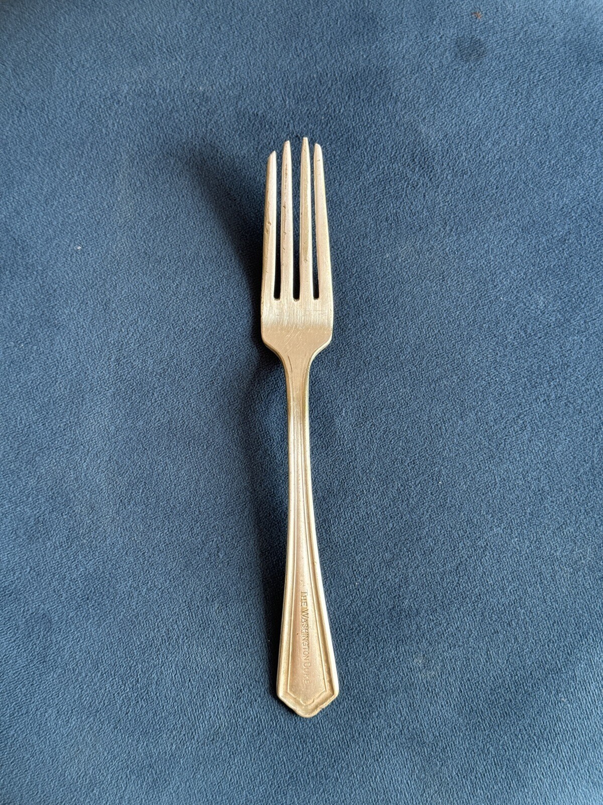 VTG Victors Co A1 Overlay Silverplate Fork “The Washington Duke” Inn & Golf Club