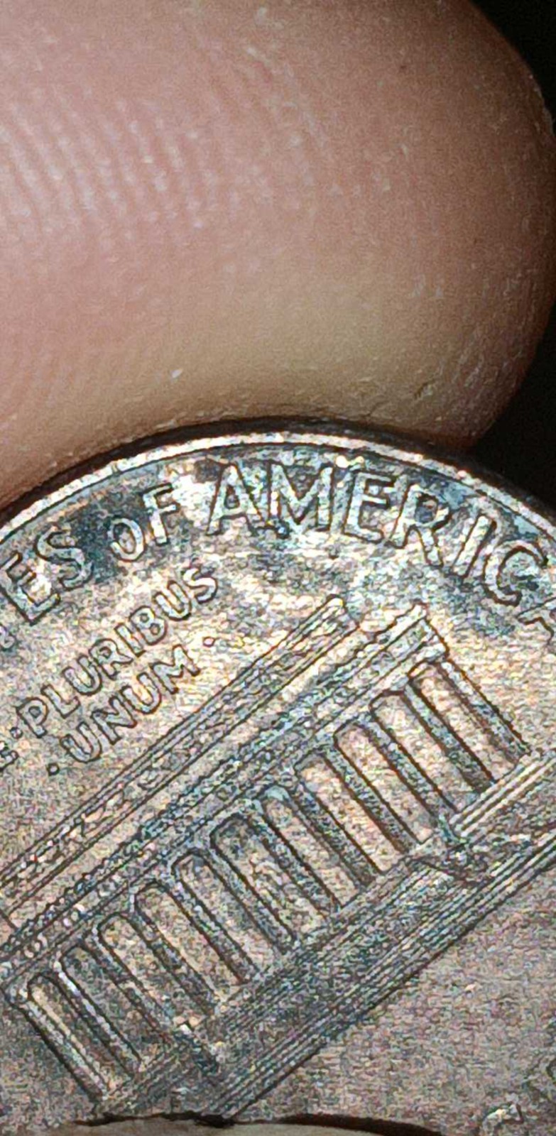 2002 Denver mint penny close am error coin