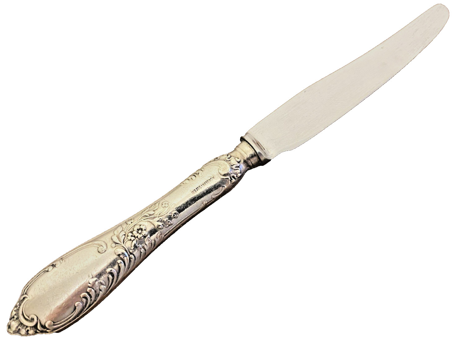 Antique Polish Norblin Ska BM Silver Plated Fruit Knife