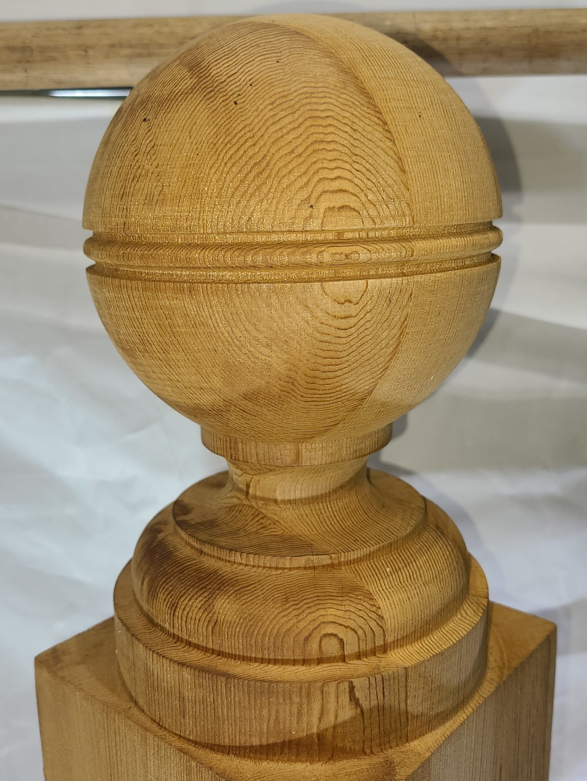 Cedar? Turned Wood Spindle Baluster 46 x 5.5 inches
