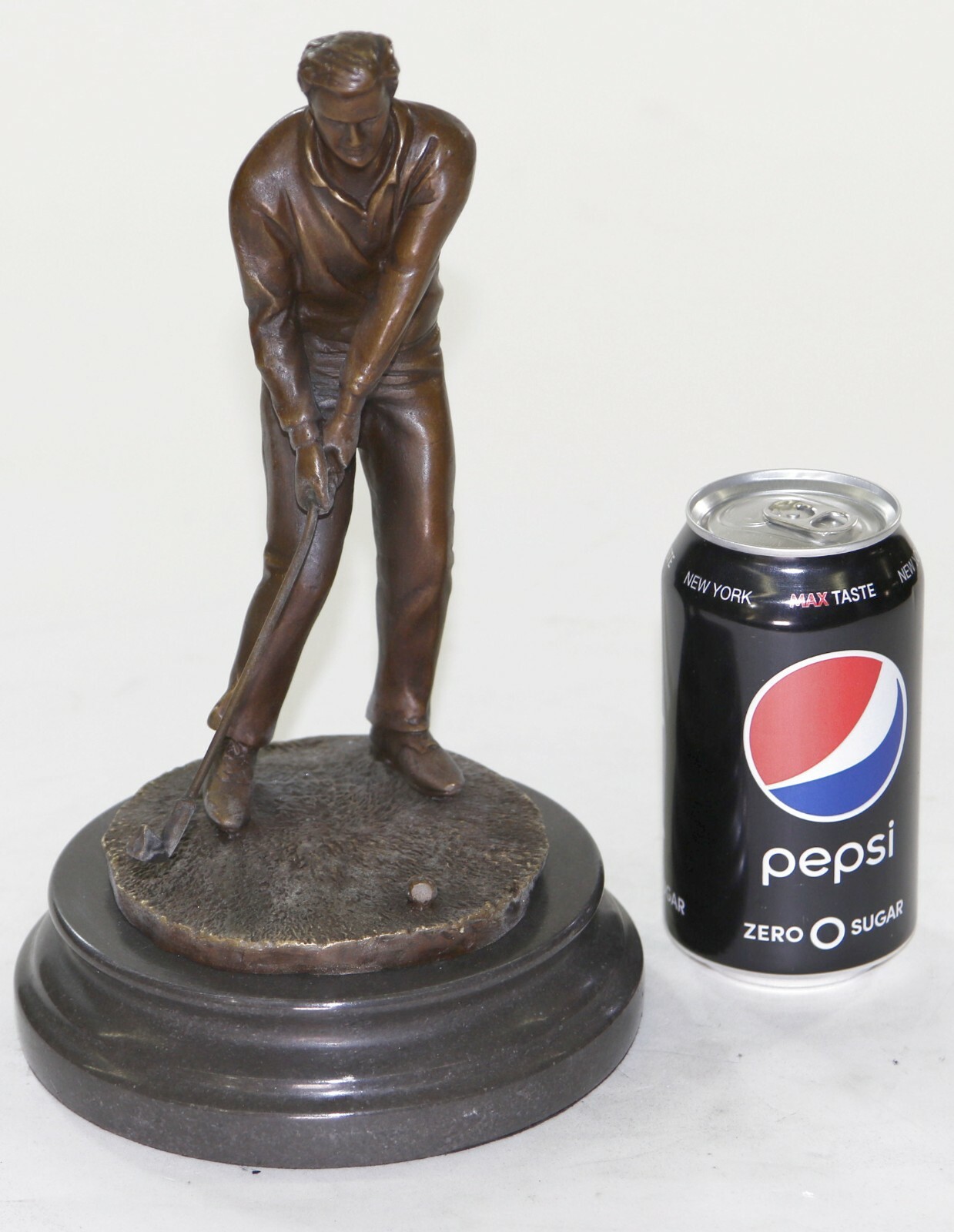 Ben Hogan Male GOLFER Sports Memorabilia Golf Club Art PGA Bronze Marble Statue