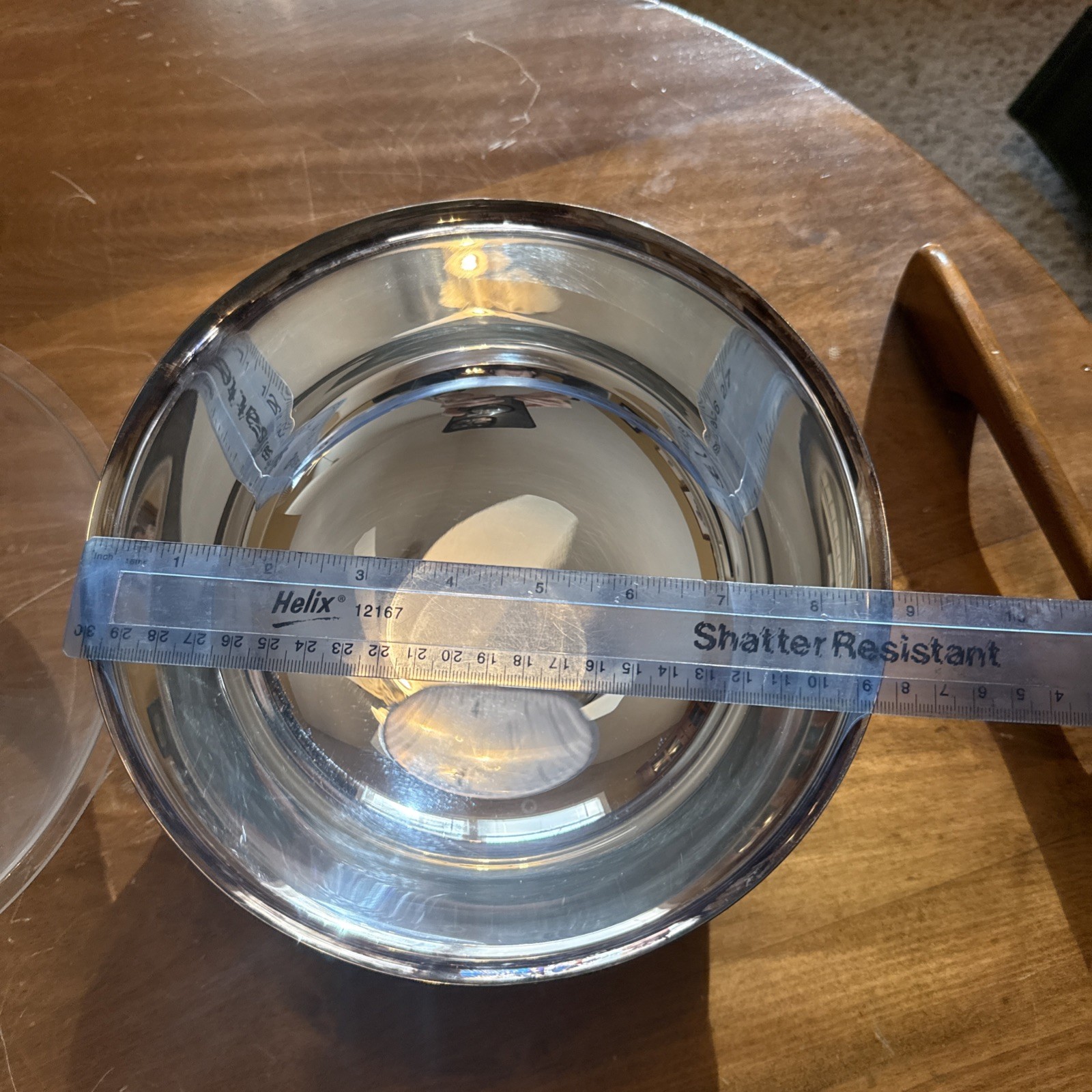 Gorham Silver E P Bowl YC781 Large 9″D Lined Round Serving Bowl