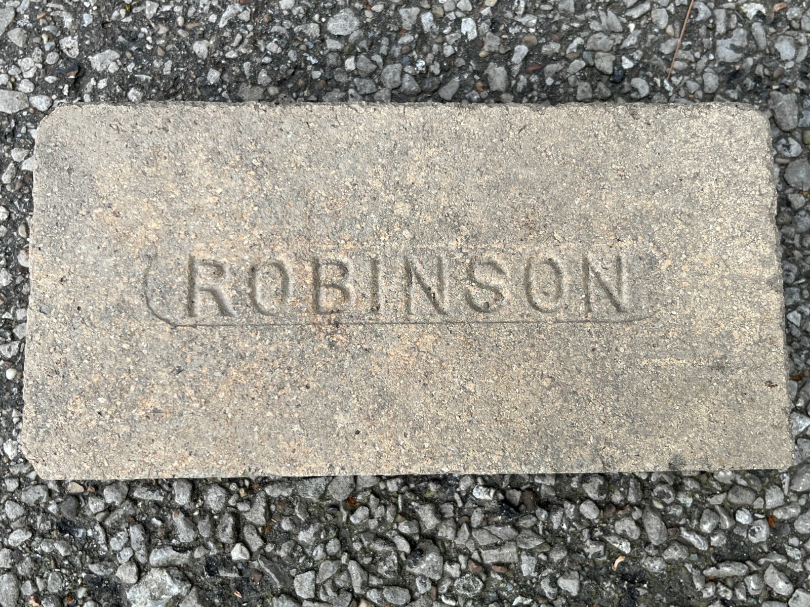 Antique Robinson Brick Made in USA