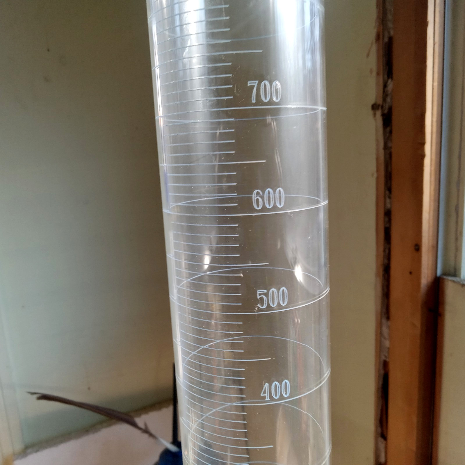 PYREX EXAX GLASS LABORATORY APOTHECARY 1000 ML MIXING CYLINDER 20″ MEASURE TUBE