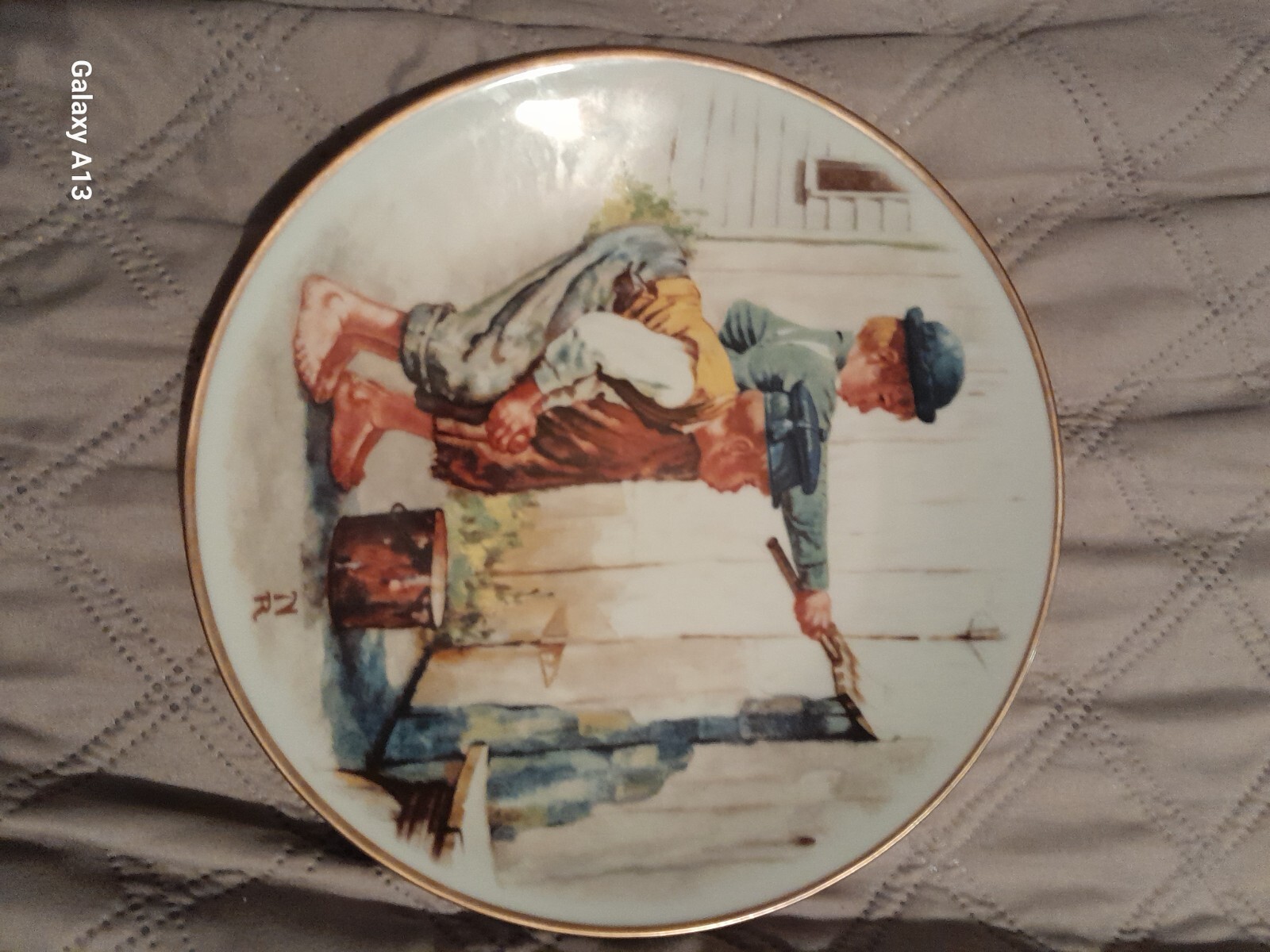 first editof fine china brand new antique plates no cracks or anything else none