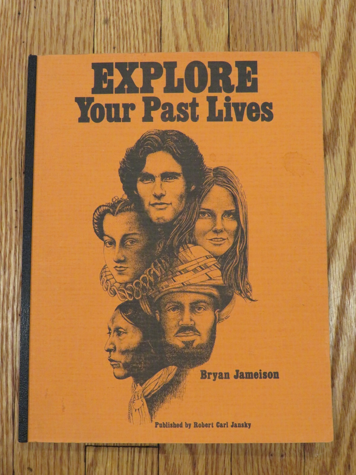 Vintage Explore Your Past Lives Manuscript by Bryan Jameison 1976