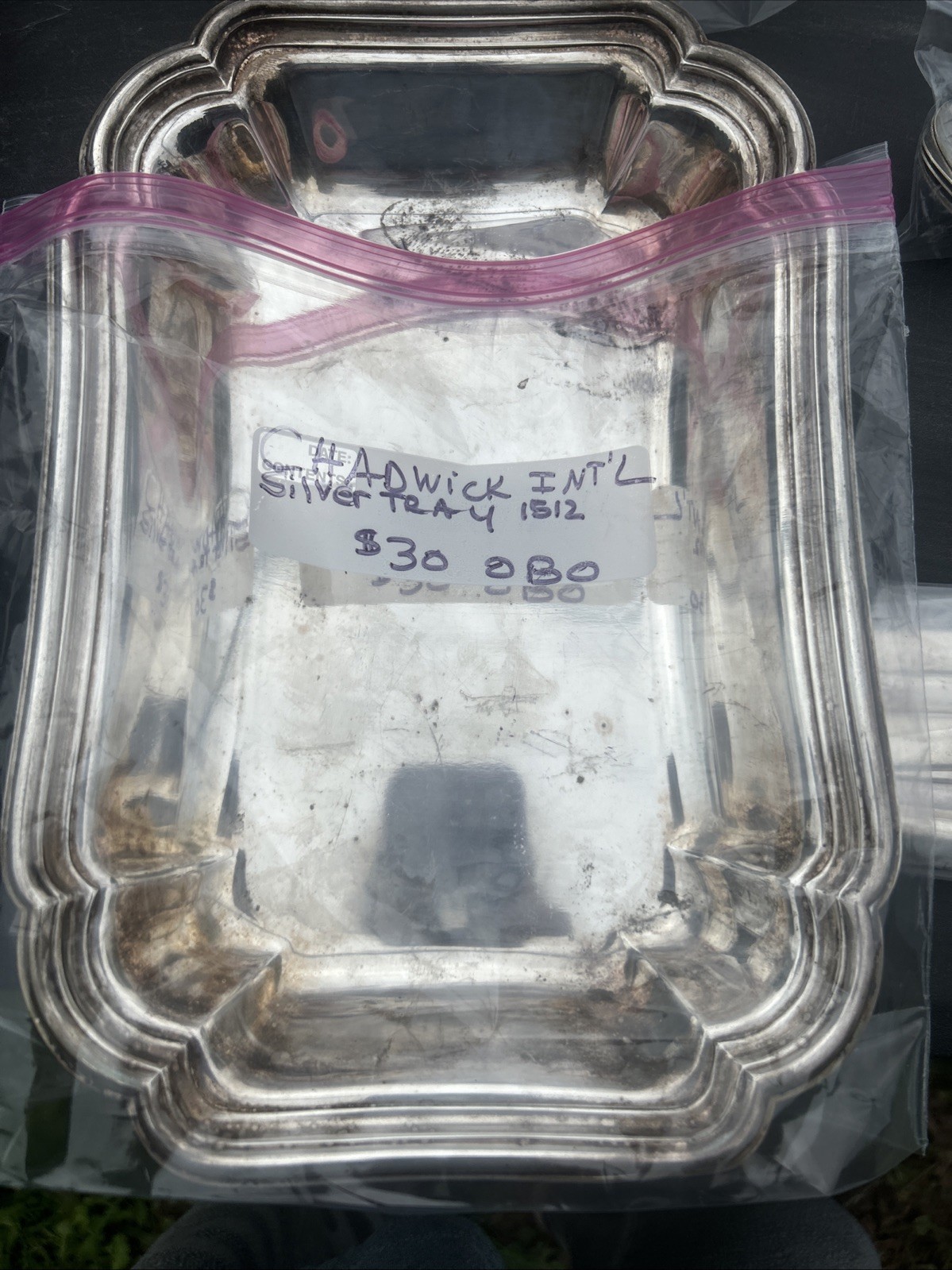 Chadwick International Tray