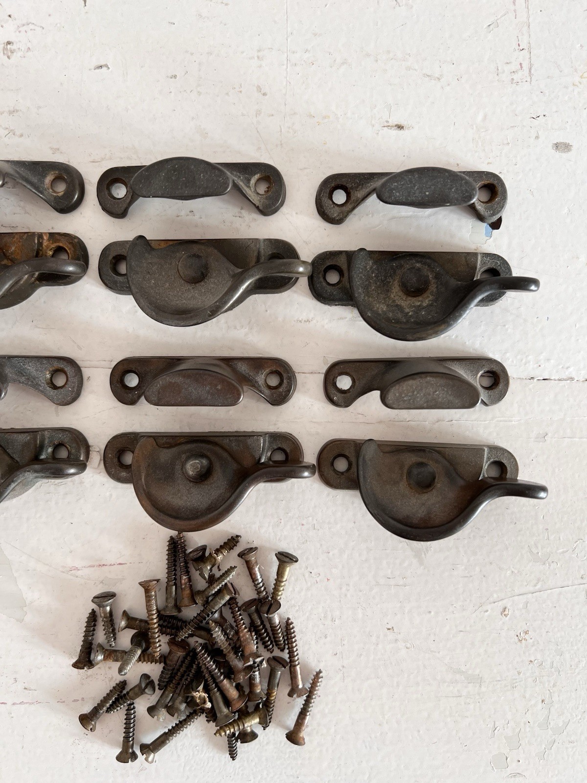 10 Antique Window Sash Locks Includes Screws From 1910 House