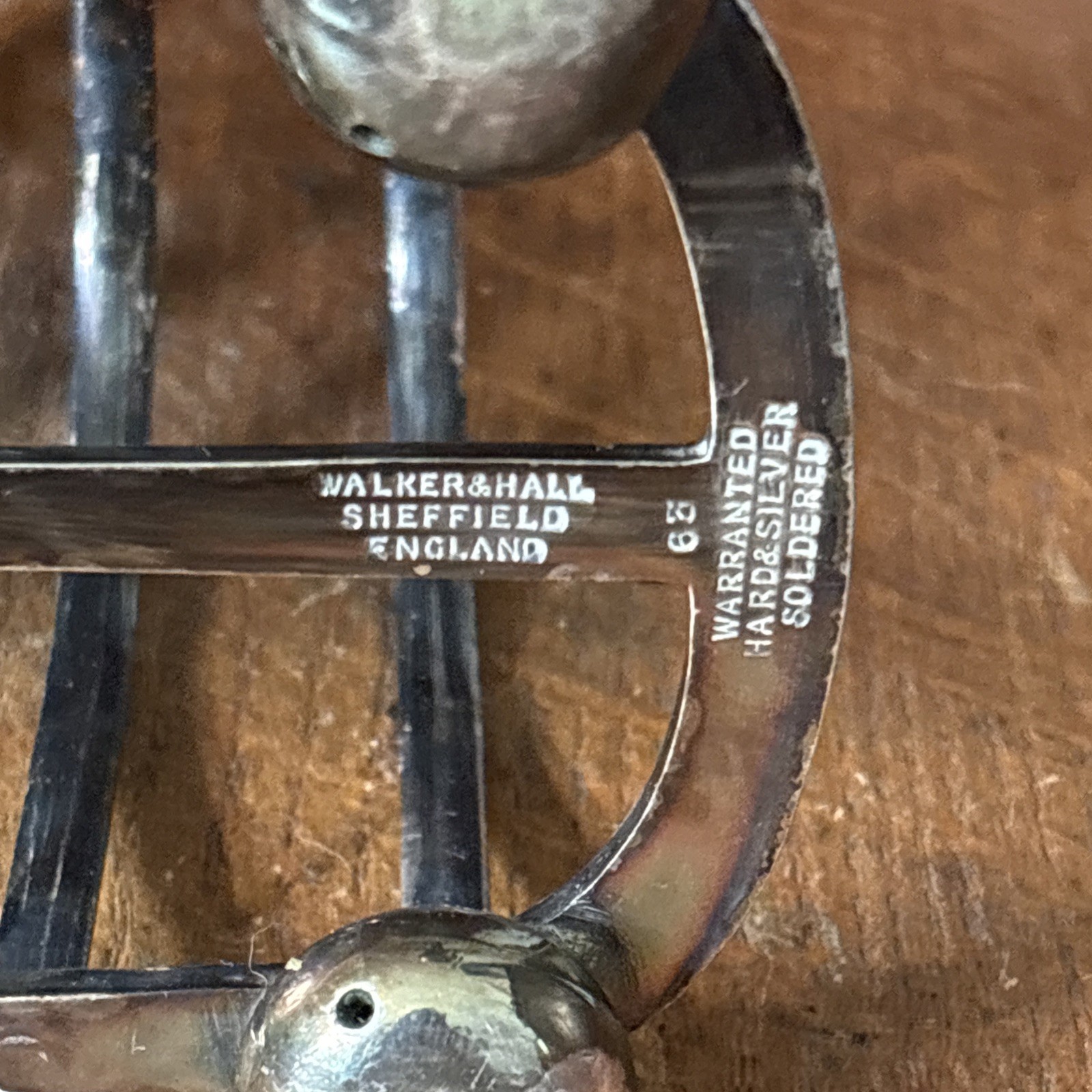 Silver plated toast rack EP / SILVER PLATE