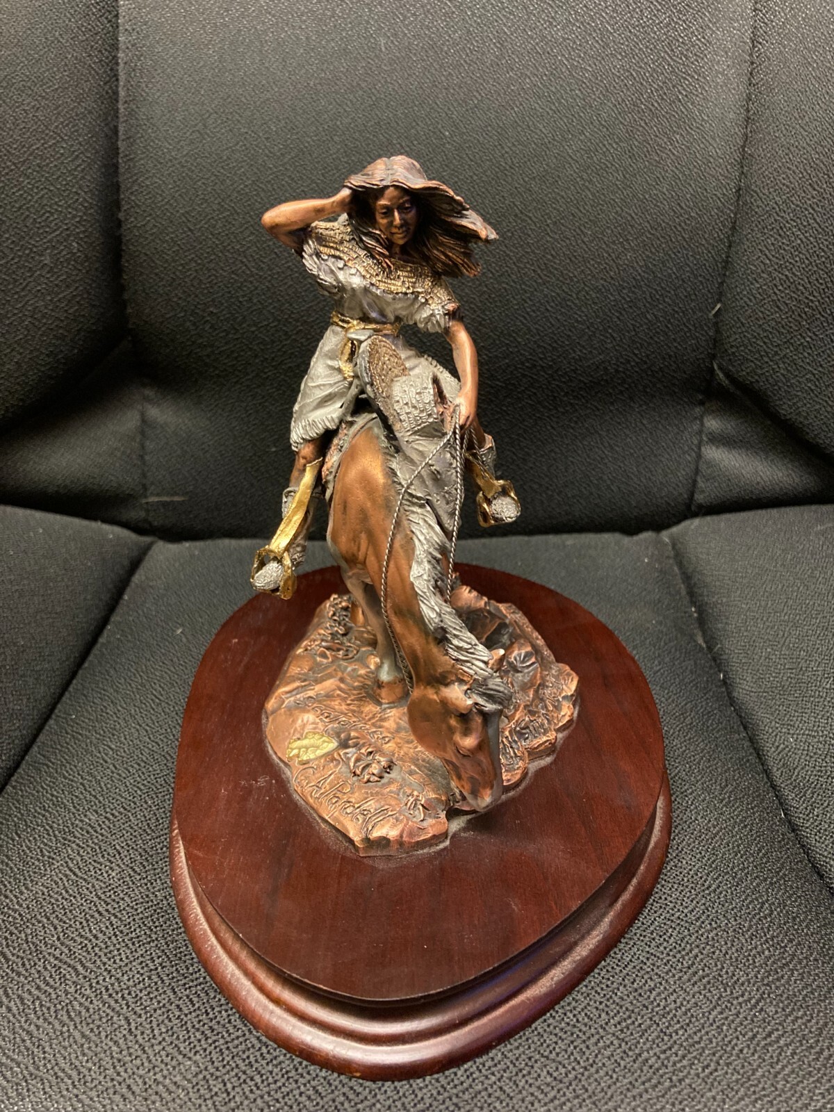 C.A. PARDELL LEGENDS LIMITED EDITION “SHORT REST ON THE LONG TRAIL” Sacagawea
