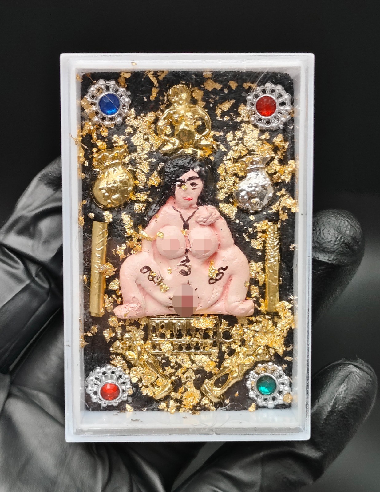 Charming Success In Love Erotic Eper Hong Prai Takrut Mantra Thai Amulet CK1313