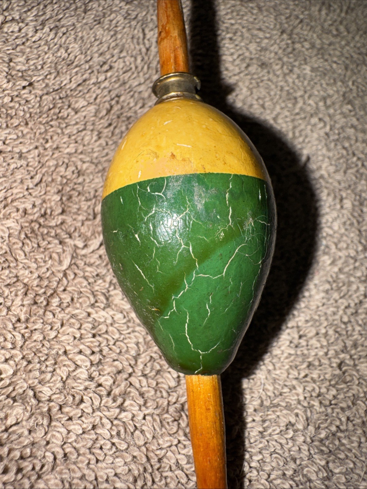 Antique Or Vintage Wood Wooden Fishing Float Bobber. (TS1)