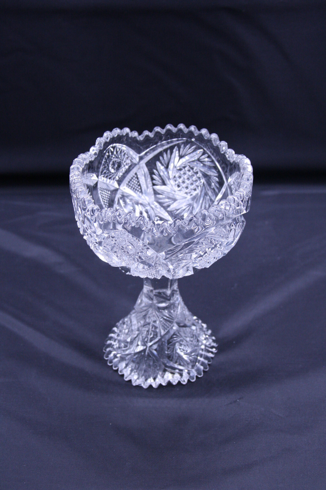 EAPG Pattern Glass Imperial No. 511 Compote – NUCUT – Antique