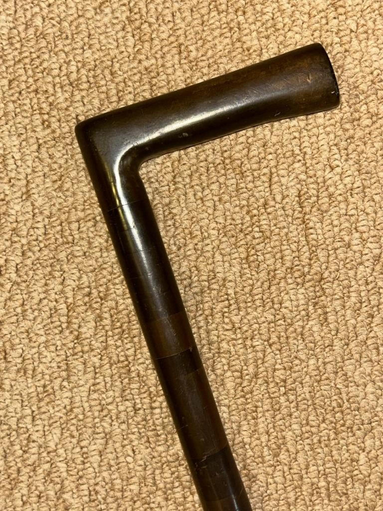 Antique Complete Bakelite Sections Steel Lined Walking Stick – Fritz Handle