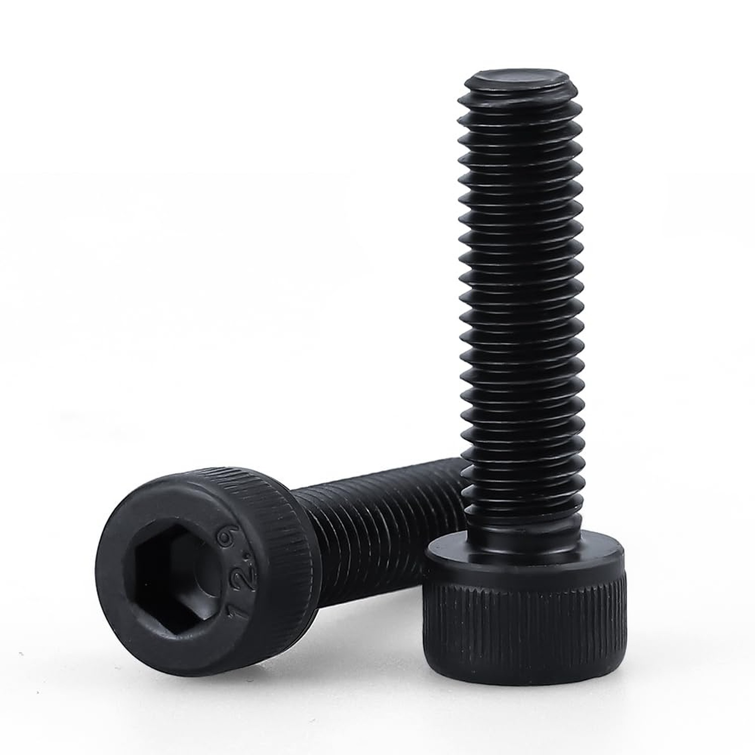 M5-0.8 x 25mm Socket Head Cap Screws, 12.9 Grade Alloy Steel, Black Oxide Fin…