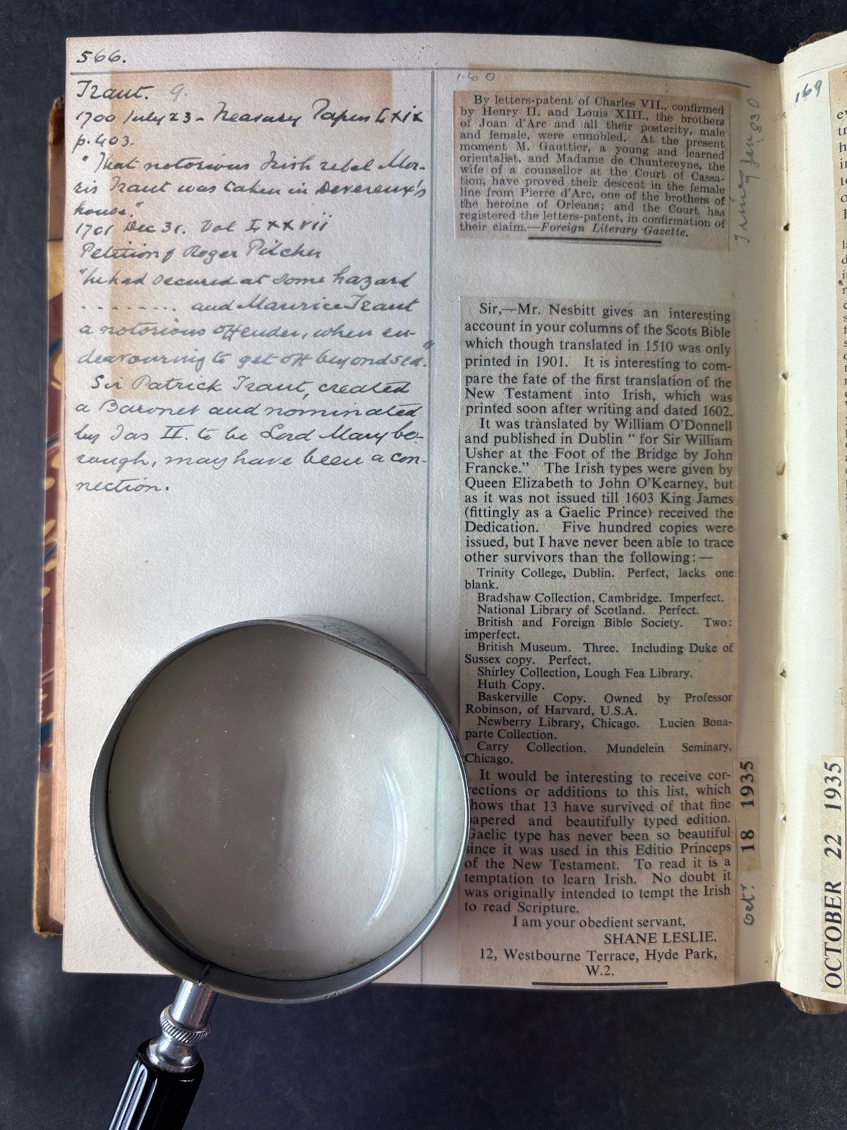 Notes & Queries 1876 Fynmore Archive | Dr Johnson, Charles I, Stuarts, Waterloo