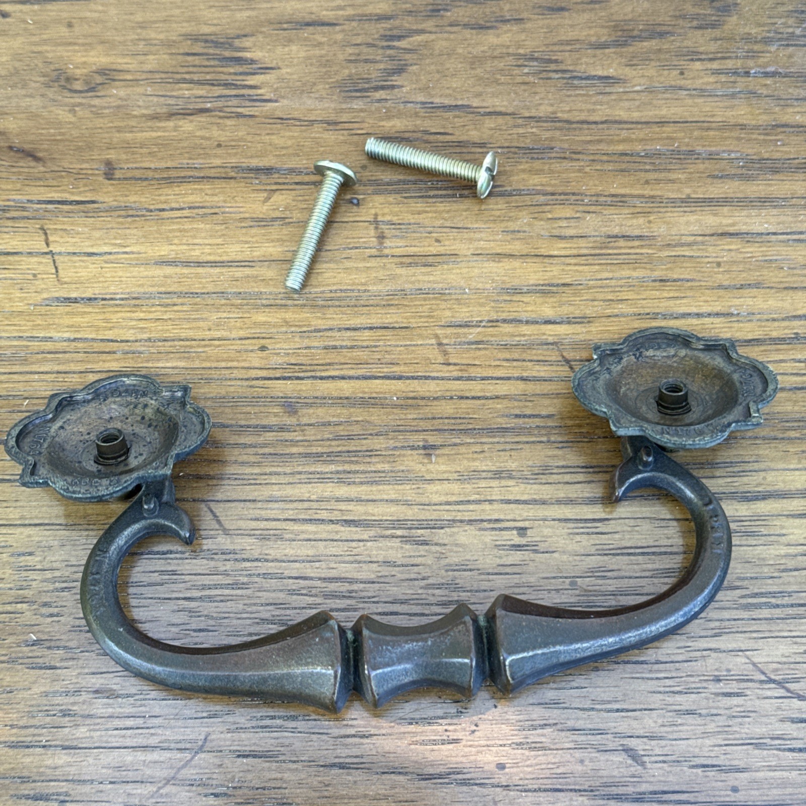Drexel Guildhall Drawer Pull For Vintage Dresser Nightstand Credenza MCM Brass