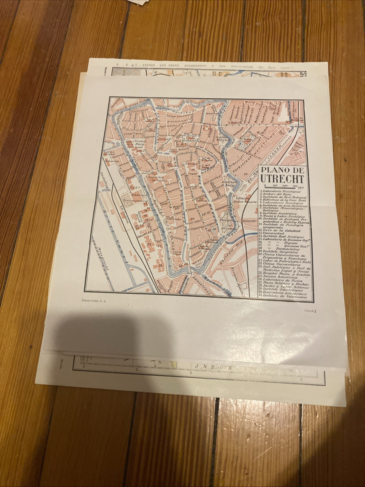 Spanish Map Of Utrecht