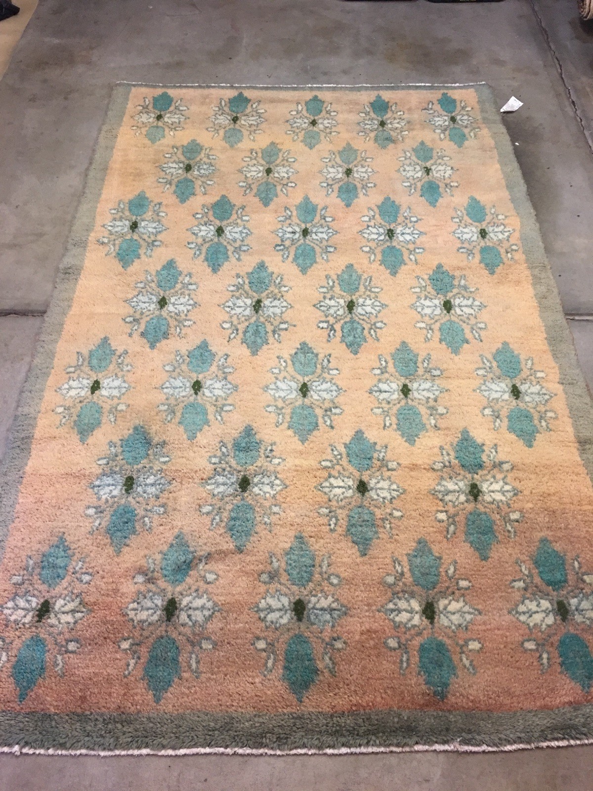 Anatolian Turkish Rug(tulu Konya)4’9X7’3 High Pile