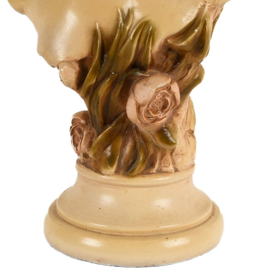 Chalkware Bust of a Young Girl