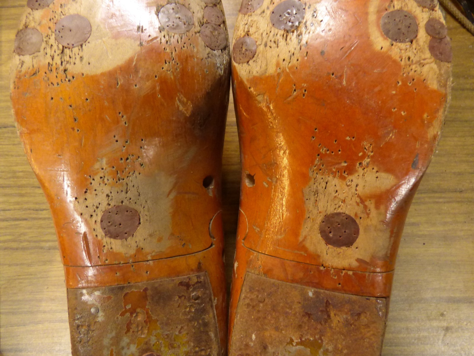 VINTAGE PAIR 1950’s Size 9 1/2E Shoe Lasts (Craddock Terry Shoe) Lynchburg,Va
