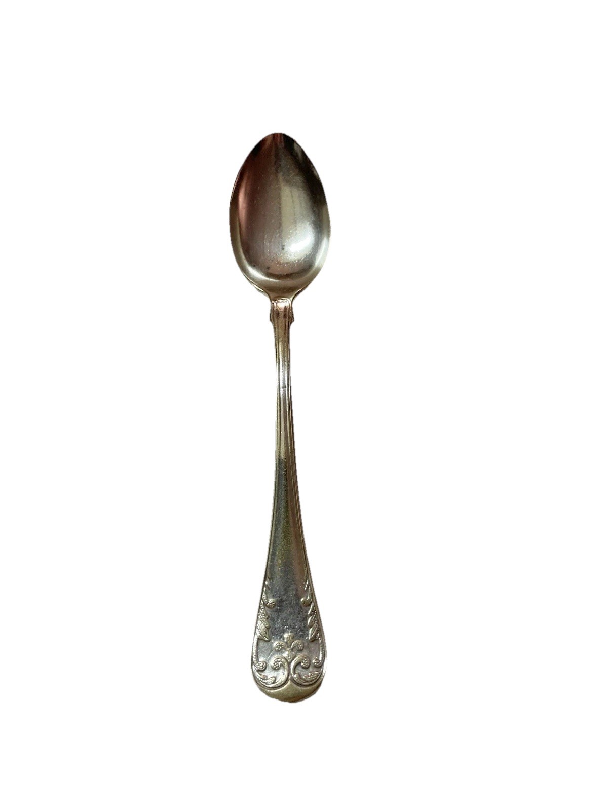 Antique S V Primans Silver Demitasse Spoon 5-1/4” Sweden