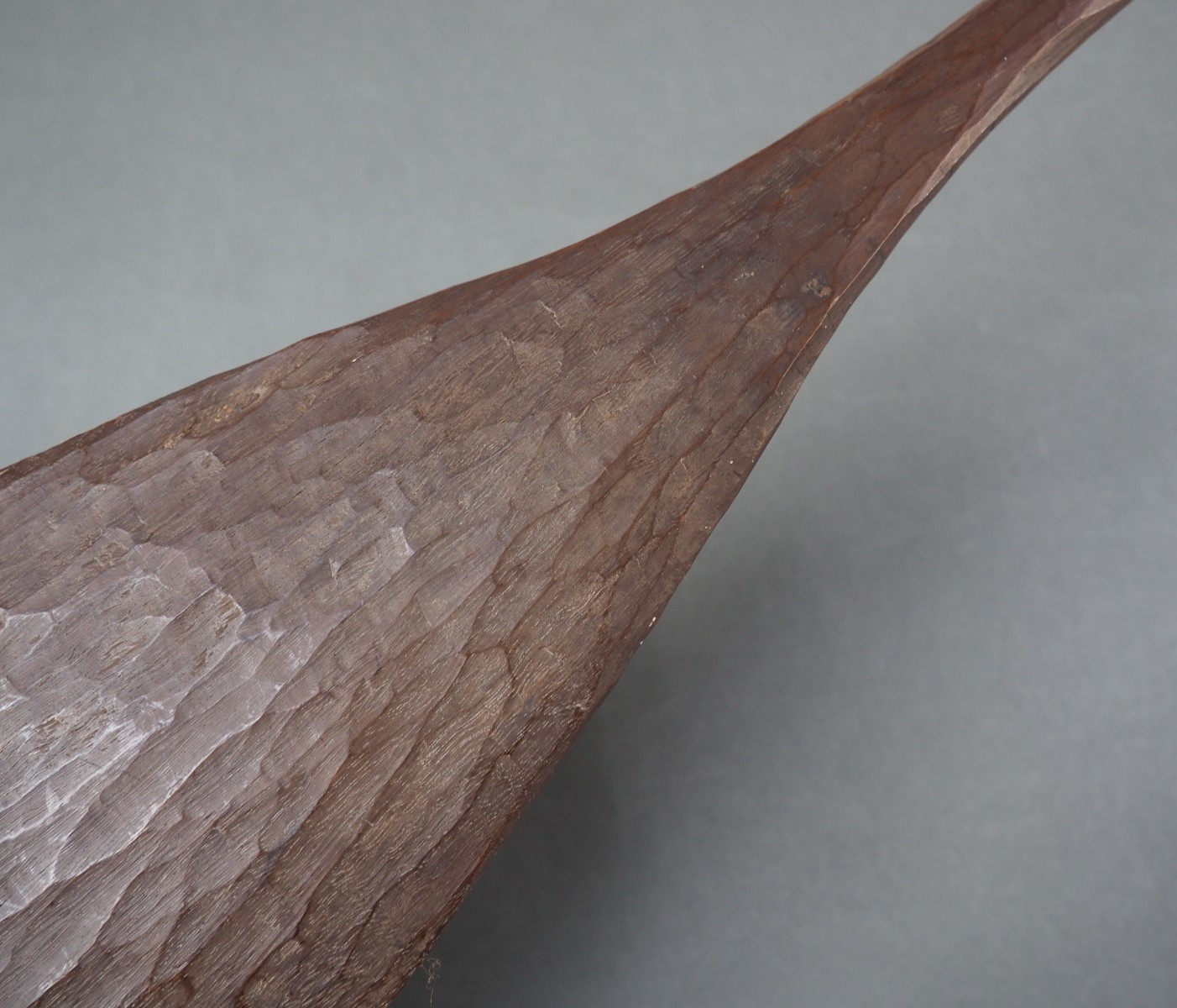 LARGE OLD ANTIQUE AUSTRALIAN ABORIGINAL TRIBAL ART CARVED WOODEN WOOMERA STICK