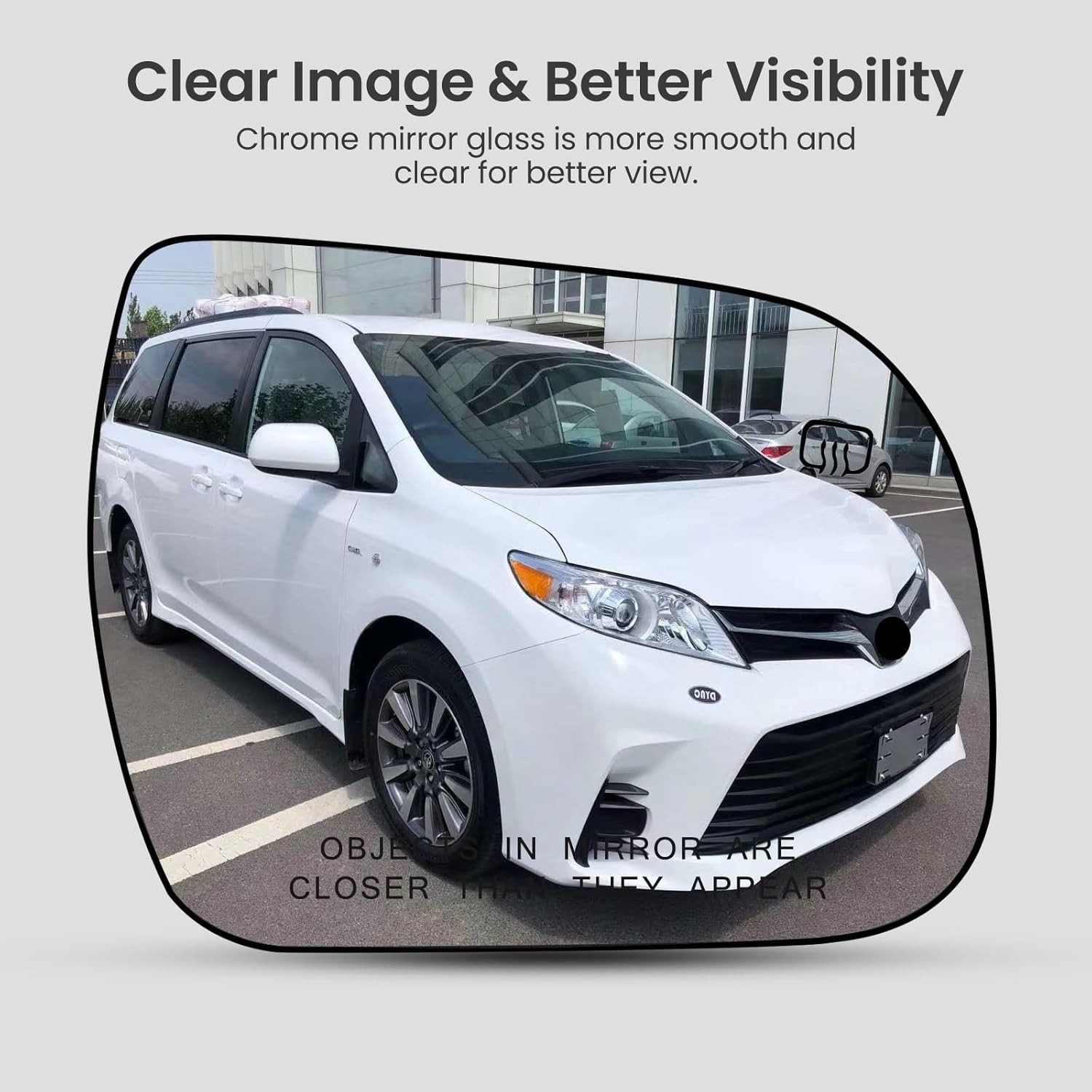 Passenger Side Mirror Replacement For Toyota Sienna 2011-2020 – Side Mirror G…