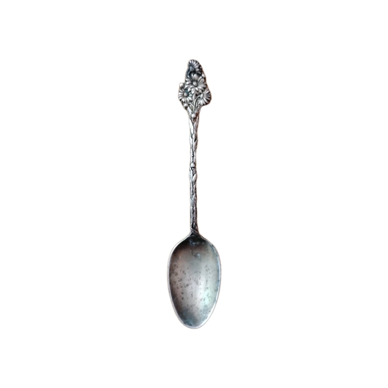 Victorian WALLACE Sterling DAISY (1895) Pattern DEMITASSE SPOON-No Mono 3 3/4 In