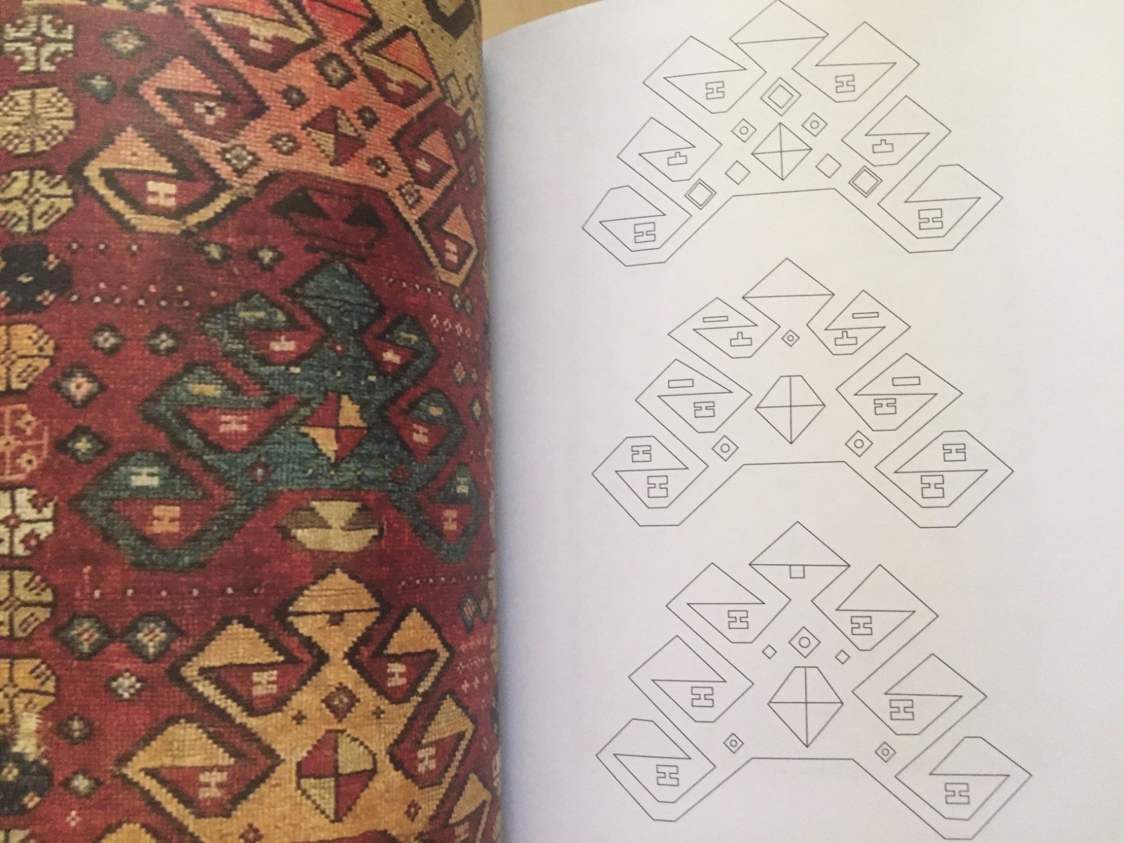 Հայկական Գորգ- Ներկիր Ինքդ; ARMENIAN RUGS, CARPET- Color Yourself coloring album