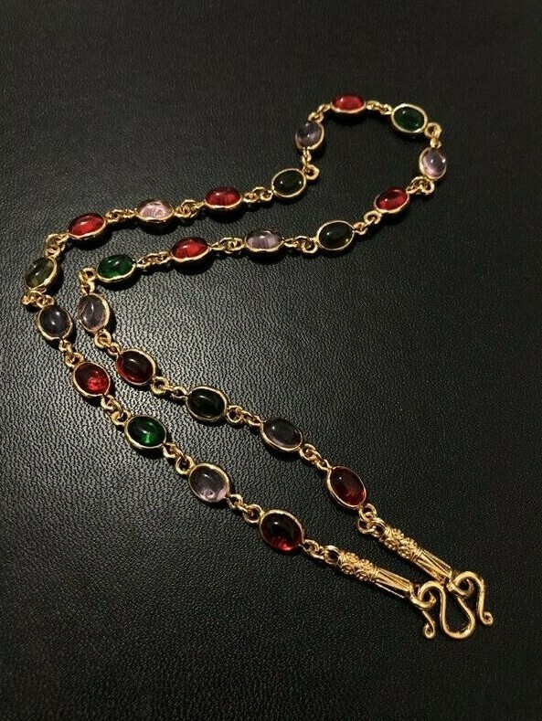 Necklace Naga Eye Gem 9 Colors Noppakao Jewel Jewelry Luck Charm Amulet