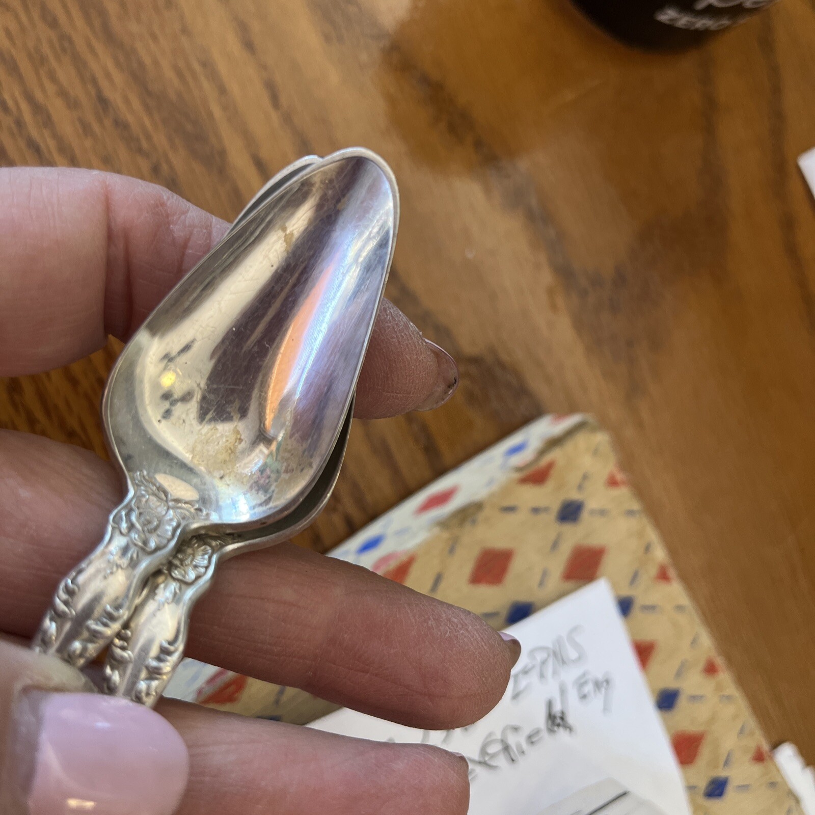 2 Grapefruit Spoons, Stratford Silver Co, silverplate