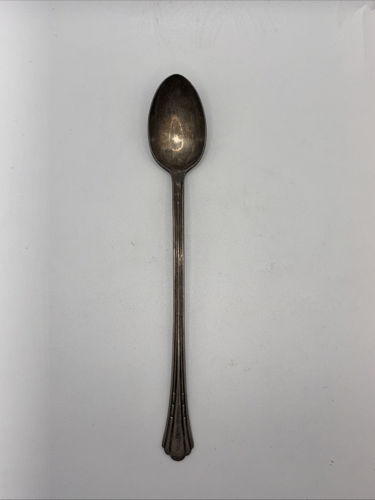 Vintage Racebrook 7.5 Inch Silver Plate Tea Spoon.