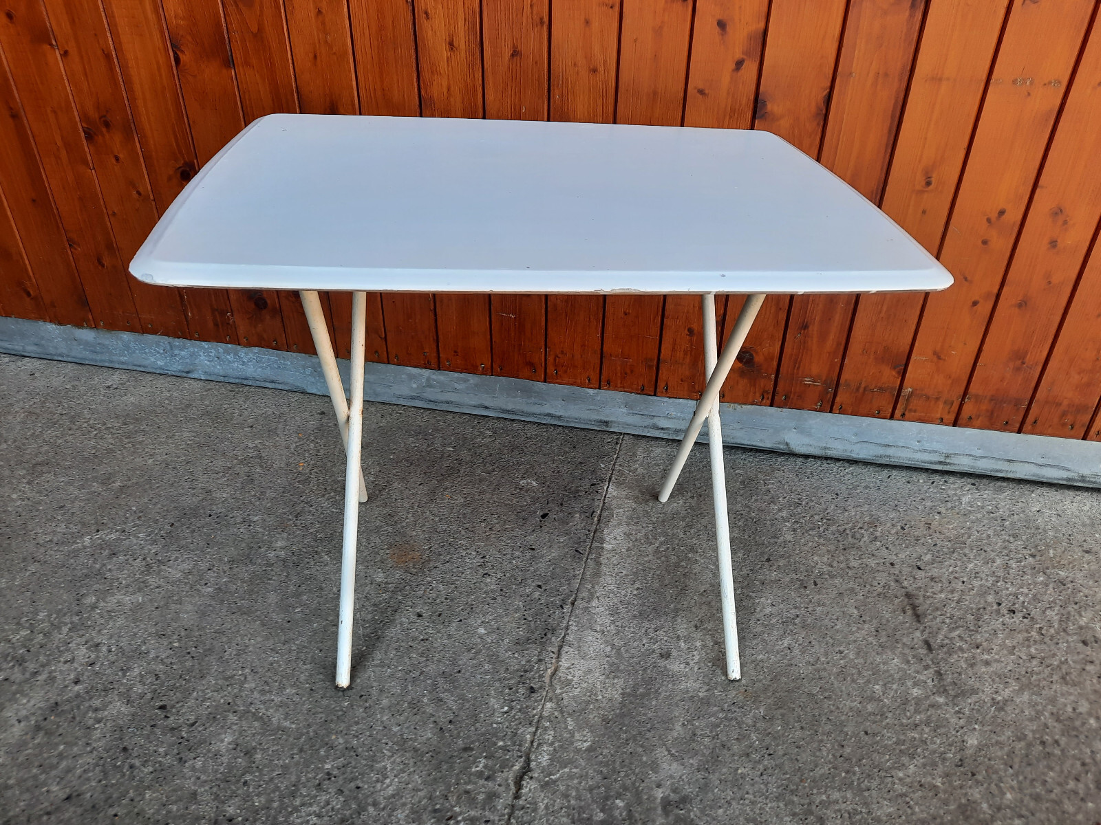 Folding Table Garden Vintage Bulli Balcony Oldtimer Retro 70s
