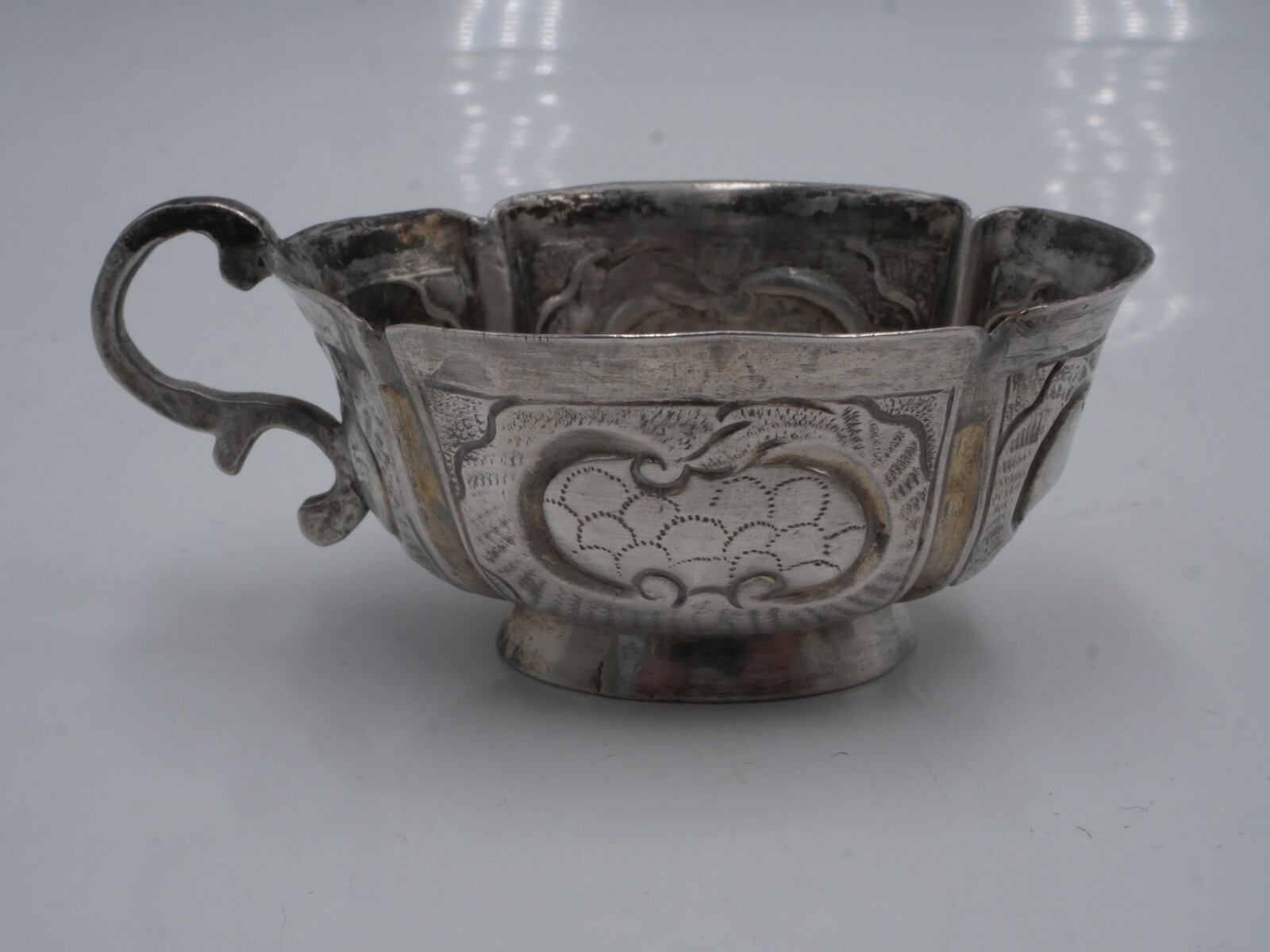 RARE SOLID SILVER CHARKI ORIGIN RUSSIA MOSCOW ERA 18TH CENTURY 1768