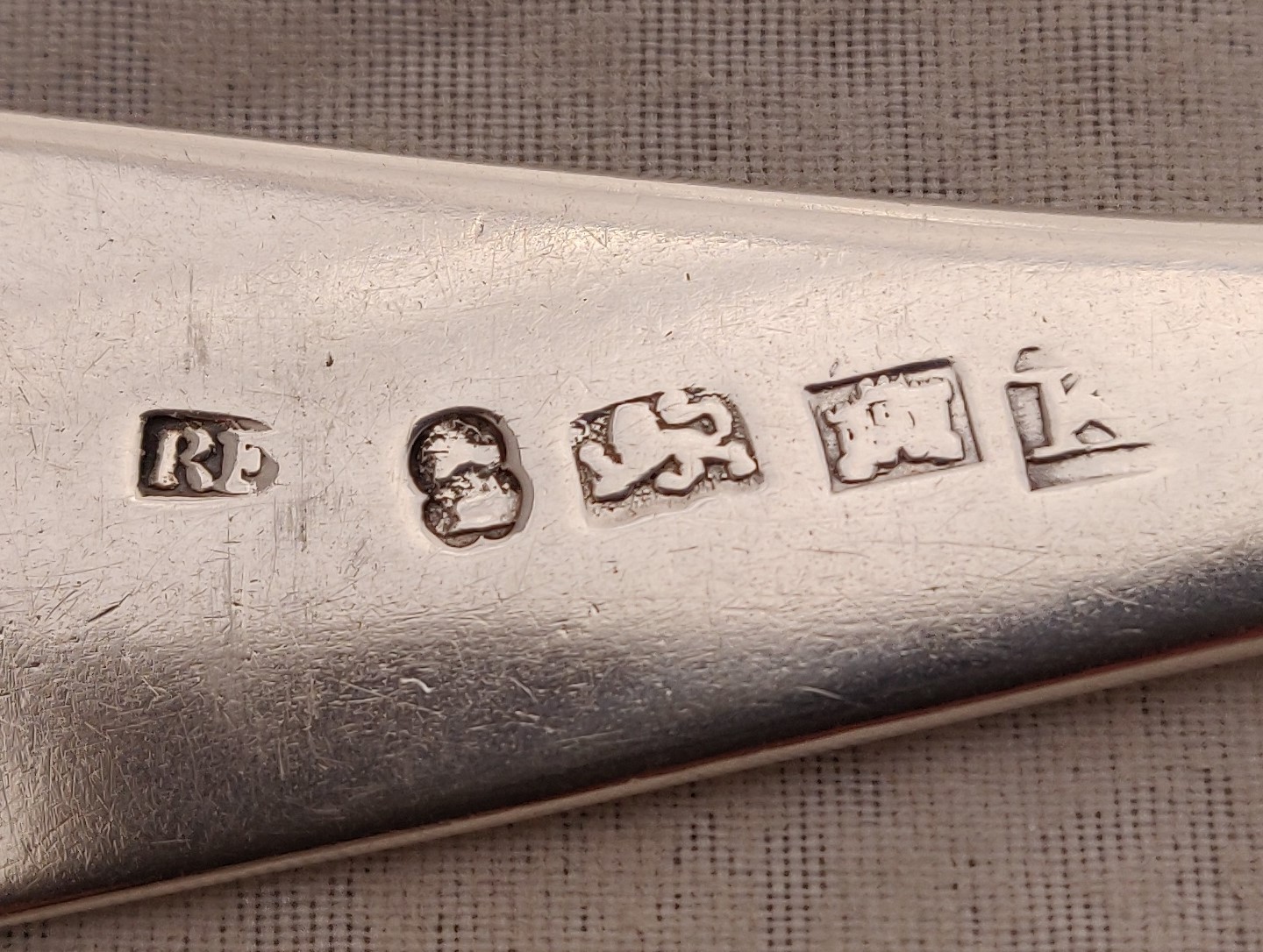 George III Silver Table Spoon Exeter 1806 Richard Ferris