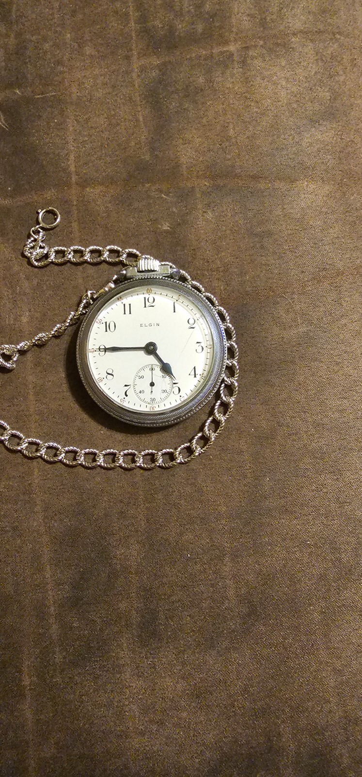 Early 1900 Elgin train watch with 18 gems