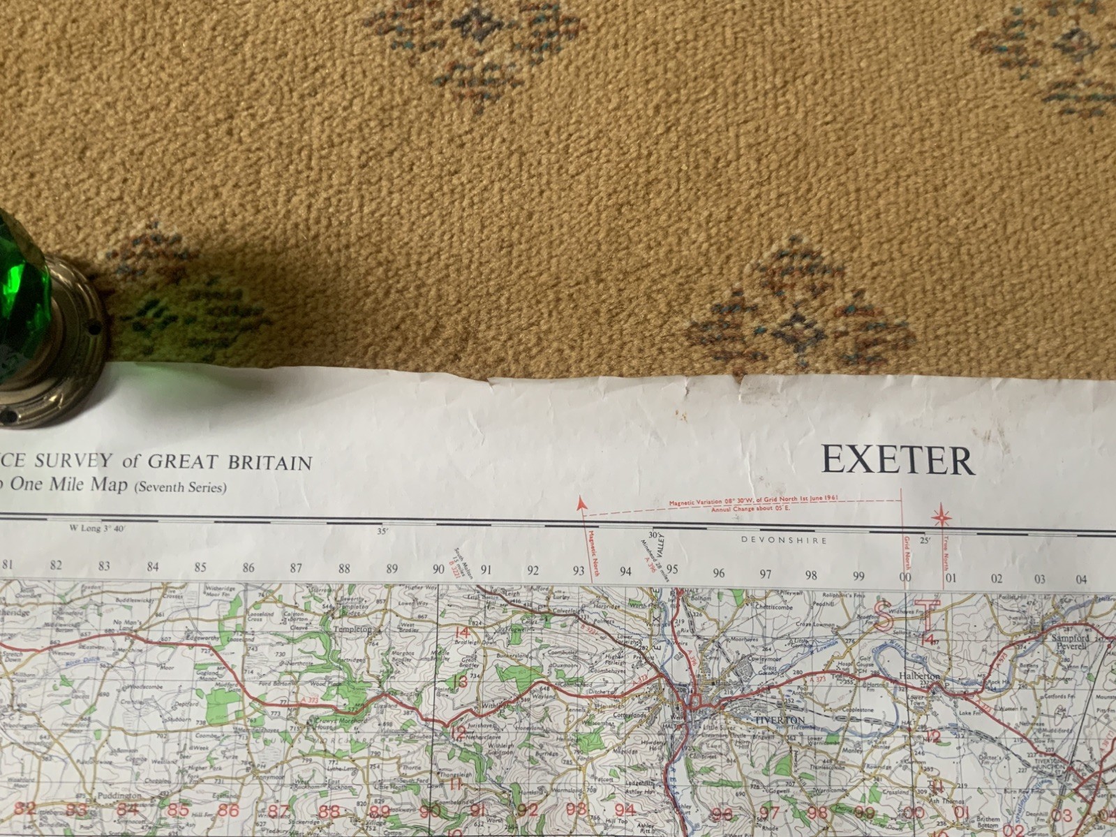 1960 sheet 176 Map of EXETER (21)