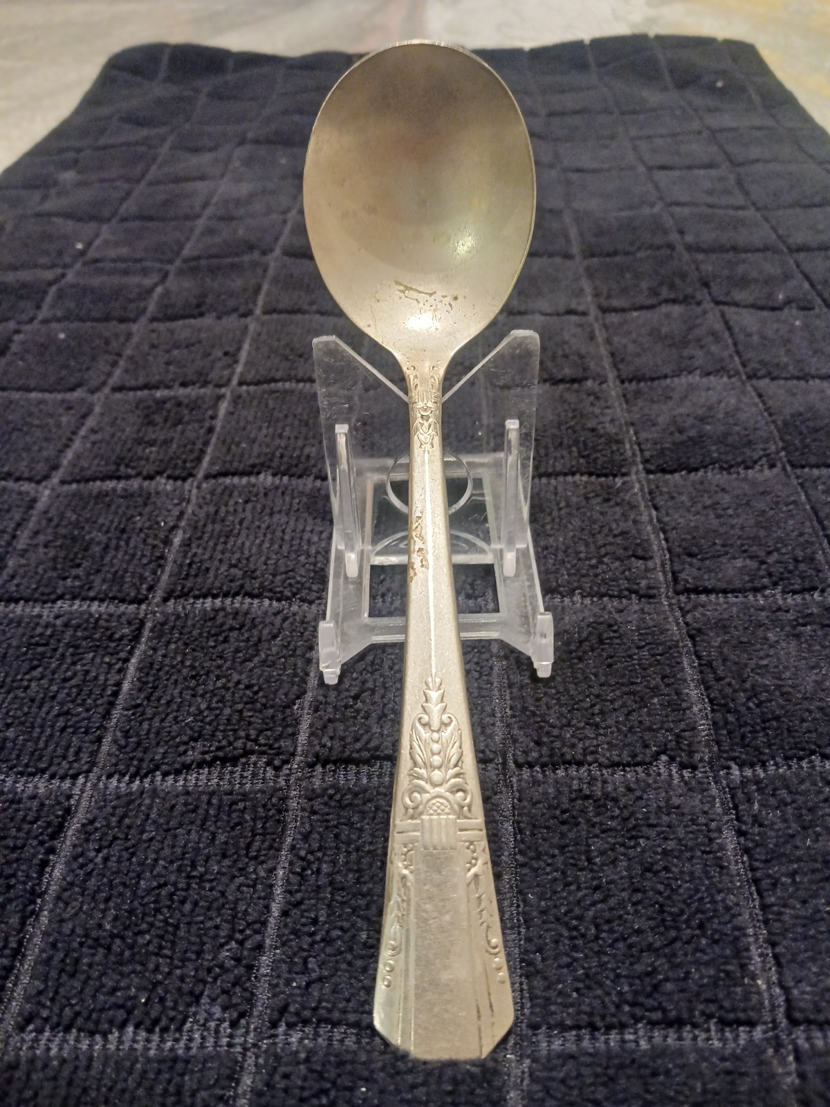vintage Debonair by Oneida ltd. sliverplated art deco ladle