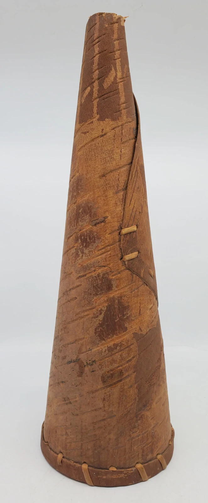 Antique Handmade Birch Bark Native American 1930’s Collectible 13.5″ Moose Call