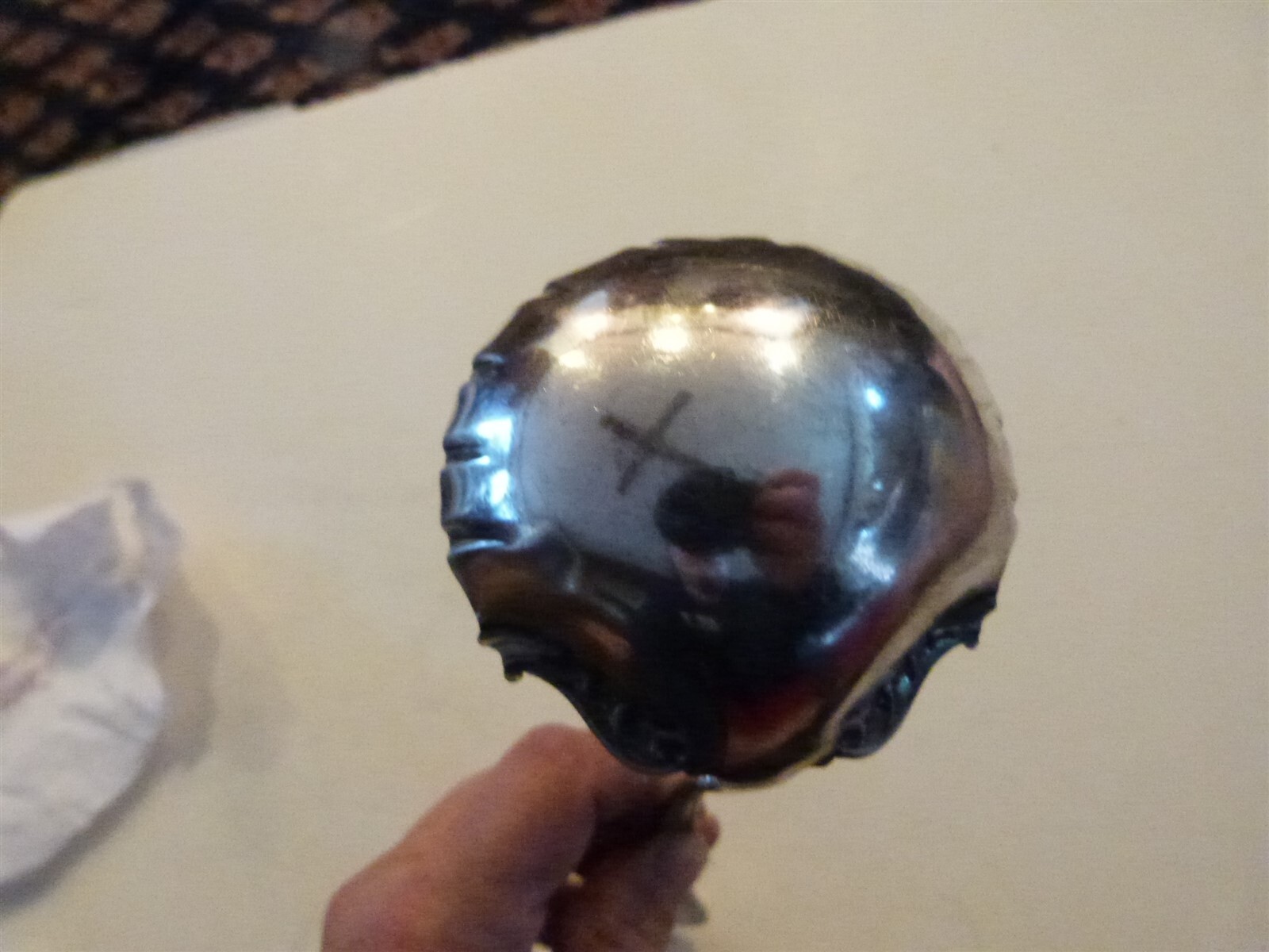 VINTAGE Large Silverplate Serving Ladle 1896 Raphael Rogers Hamilton 9″