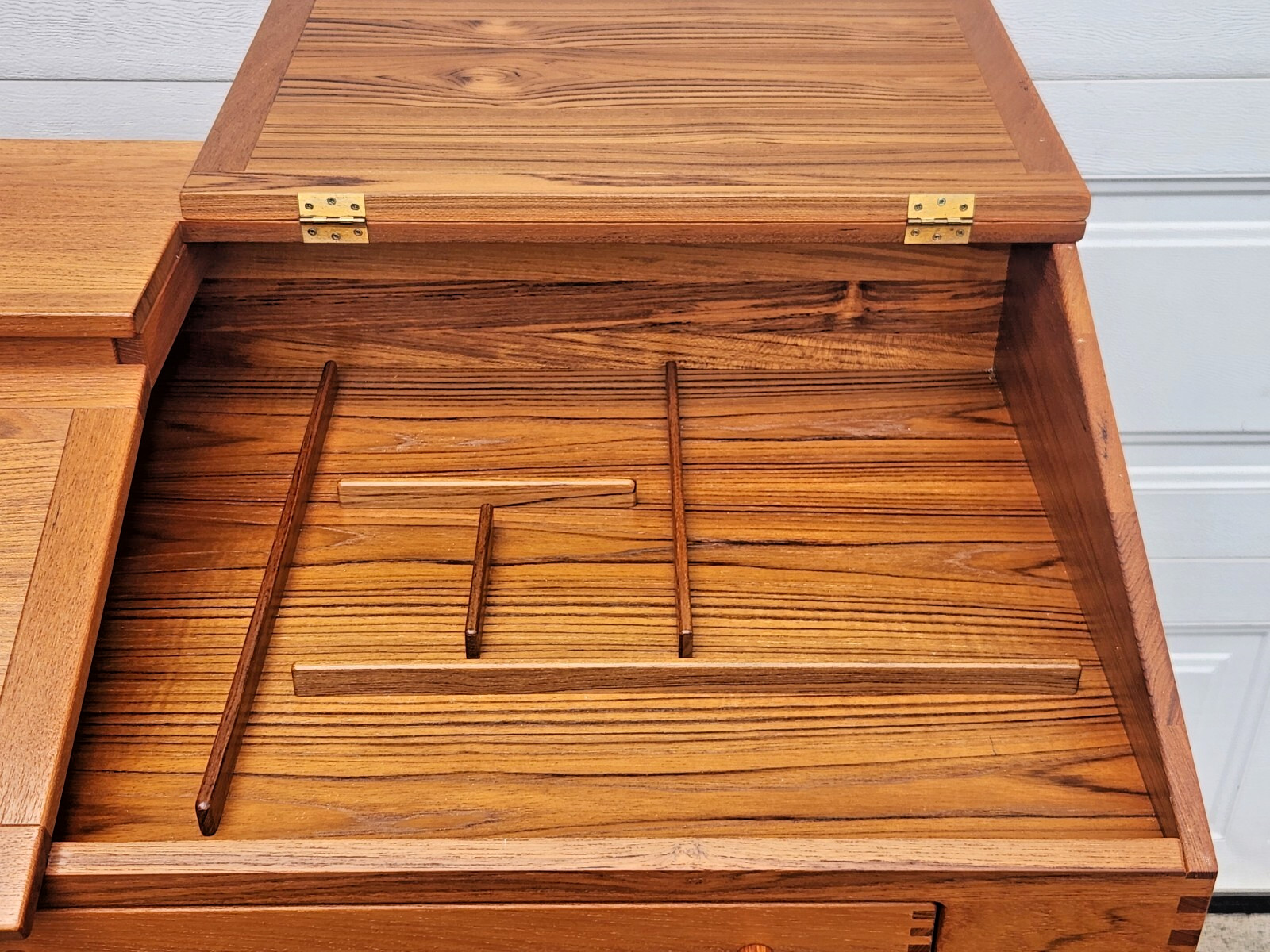 Andreas Hansen Mid Century Modern Cherry Wood Standing Desk