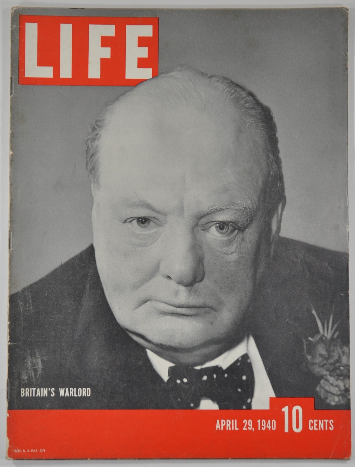 LIFE MAGAZINE – 4/29/1940 – Vol.8 No.18 – WINSTON CHURCHILL [1 of 2]