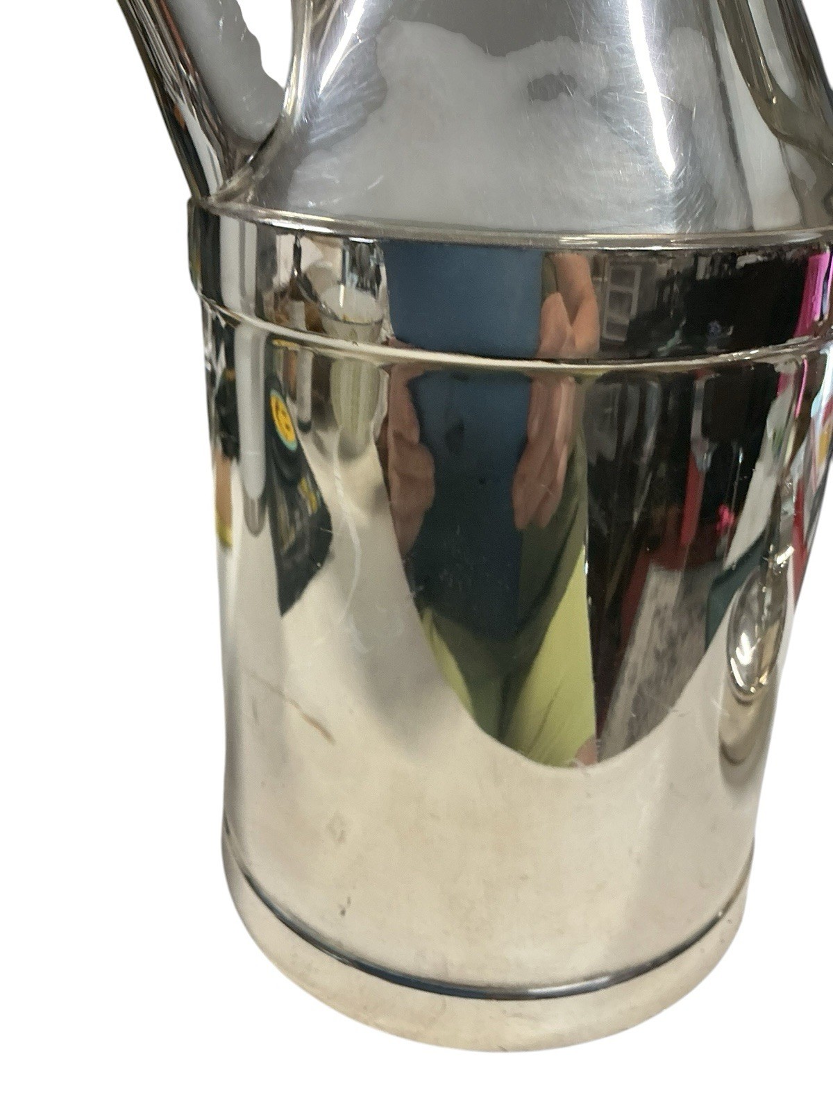 Vintage Reed Barton Prohibition Milk Jug Cocktail Shaker Pitcher 27 Oz